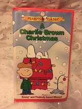 A Charlie Brown Christmas Vhs Tape Video P EAN Uts Classic - £15.91 GBP