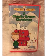 A CHARLIE BROWN CHRISTMAS VHS TAPE VIDEO PEANUTS CLASSIC - £15.69 GBP