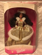 Mattel 1995 Winter Fantasy Special Edition Barbie Doll Brunette - £23.56 GBP