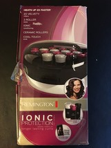 Remington Ionic Protection Ceramic Hot Rollers Cool Touch Ends H-5600 - £26.24 GBP