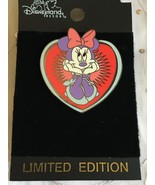 DISNEY PIN 2001 DISNEYLAND EXCLUSIVE MYSTERY PIN #14  MINNEY MOUSE HEART... - $131.58 CAD