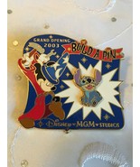 DISNEY MGM BUILD A PIN GRAND OPENING 2003 SORCERER MICKEY &amp; STITCH LE 1200 - $131.58 CAD