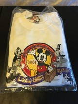 2001 Disneyana Convention A Disney Family Reunion Sweatshirt Mickey Mouse L New - £43.41 GBP