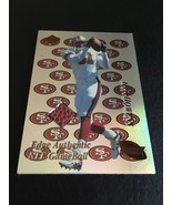 1998 COLLECTORS EDGE AUTHENTIC NFL GAME BALL TERRELL OWENS 49ERS GAME USED - $56.58 MXN