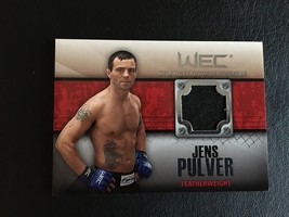 2011 TOPPS UFC TITLE SHOT FIGHTER RELIC WORN MEMORABILIA JENS PULVER MINT - £2.39 GBP