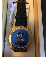 DISNEY MICKEY MOUSE FANTASMIC GUEST CONTROL 1994 LE SECURITY WATCH  &amp; PIN - $158.23 CAD