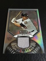 2007 BOWMAN STERLING #BS-LB REFRACTOR GAME USED JERSEY LANCE BERKMAN 44/199 - £2.34 GBP