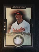 2007 UD MASTERPIECES CAPTURED ON CANVAS ERIK BEDARD GU JERSEY BALTIMORE ORIOLES - £2.38 GBP