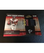 2005 ABSOLUTE ROOKIE PREMIERE MATERIALS RODDY WHITE FALCONS DUAL BALL JE... - £2.36 GBP