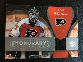 2007-08 Upper Deck Trilogy Honorary Swatches Ron Hextall Gu Jersey Mint Flyers - £2.36 GBP