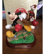 2001 Disneyana Convention Picnic Time Figurine Mickey Mouse Chip ‘N Dale - £153.90 GBP