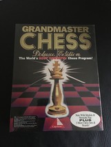 1993 CAPSTONE GRANDMASTER CHESS DELUXE EDITION PC VIDEO GAME NEW SEALED - £22.71 GBP