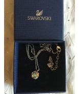 Swarovski Points Of Light Pendant &amp; Chain Necklace Crystal Jewelry - 095... - £54.51 GBP