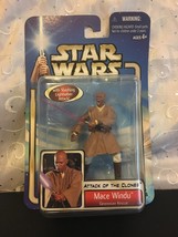 Star Wars Attack Of The Clones Mace Windu Geonosian Rescue #28 2002 - £8.74 GBP