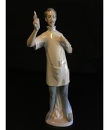 LLADRO &quot; THE DENTIST&quot; PORCELAIN FIGURINE #4762 RETIRED 14&quot; GLOSSY FINISH - £149.13 GBP