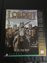 LORDS OF THE REALM II 2 SIERRA CD ROM NEW SEALED WIN 95 & DOS PC VIDEO GAME - £34.76 GBP