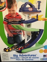 New Little Ti Kes Big Adventures Raceway Playset Ages 2+ Years - £44.84 GBP