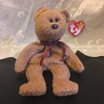 Ty Beanie Baby Very Rare Curly Bear Original Collectible with Tag Errors - £313.10 GBP