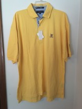 Tommy Hilfiger Golf Men’s Large Yellow Bellsouth Classic Polo Shirt Medium - £23.30 GBP