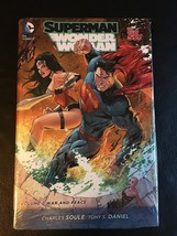 SUPERMAN WONDERWOMAN VOLUME 2 WAR &amp; PEACE HARDCOVER GRAPHIC NOVEL DC COM... - £19.34 GBP
