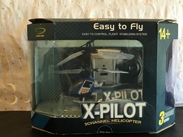 X-PILOT 3 CHANNEL SERIES INFRARED RC REMOTE CONTROL HELICOPTER TOYS TEKK *NEW* - £23.07 GBP