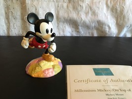 WDCC Disney Classics Through The Mirror On Top Of The World Millenium Mickey - £27.49 GBP