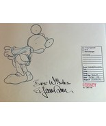 Original Disney Mickey Mouse Brave Little Tailor Figurine Drawing #1 Mar... - $139.95