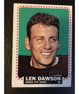 1964 TOPPS #96 LEN DAWSON FOOTBALL CARD KANSAS CITY CHIEFS SP - £18.87 GBP