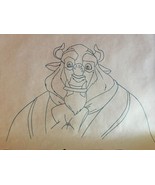 Original Disney Beauty And The Beast Animation Production Drawing 1991 - $1,639.56 CAD