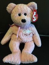 TY BEANIE BABIES BABYGIRL THE TEDDY BEAR 8.5"  NEW WITH TAG - £5.84 GBP