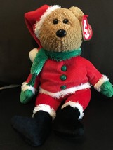 TY BEANIE BABIES KRINGLE THE BEAR 8.5&quot;  NEW WITH TAG RETIRED CHRISTMAS - £6.22 GBP
