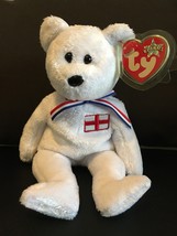 TY BEANIE BABIES ENGLAND THE BEAR UK EXCLUSIVE  NWT MINT - $8.75