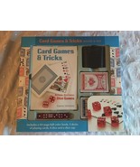 CARD GAMES AND TRICKS BOOK AND KIT MUD PUDDLE BOOKS NEW SEALED - $251.89 MXN