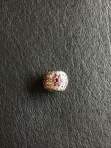 Pandora Silver Shimmering Blossom Pave Flower Charm Bead 791129CZ - £40.82 GBP