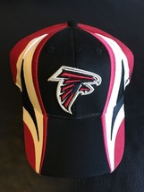 REEBOK ATLANTA FALCONS EMBROIDERED CAP HAT ADULT ONE SIZE RED WHITE BLAC... - £12.06 GBP