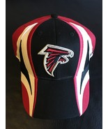 REEBOK ATLANTA FALCONS EMBROIDERED CAP HAT ADULT ONE SIZE RED WHITE BLAC... - £12.31 GBP