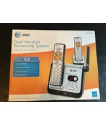 AT&amp;T DUAL HANDSET DIGITAL ANSWERING SYSTEM DECT 6.0 CALLER ID CORDLESS C... - $78.24 CAD