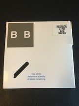 New Ames Pressure Sensitive Color File Alphabet Labels Letter B Medical 500 CT - $10.95