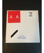 New Ames Pressure Sensitive Color File Alphabet Labels Letter A Medical ... - $15.02 CAD