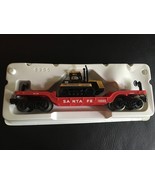 LIONEL 6-16955 AT &amp; SF FLATCAR WITH ERTL CHALLENGER O GAUGE NEW - $43.32
