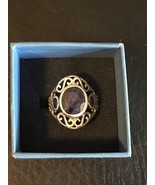 .925 Sterling Silver Blue Sapphire &amp; Blue Topaz 6.74 CTW Ring Size 7 - $1,281.69 MXN