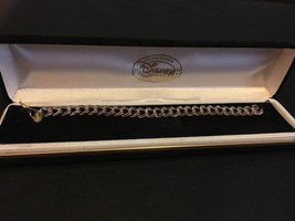 Disney Catalog 14K Gold Vermeil Limited Edition Charm Bracelet New - £137.62 GBP