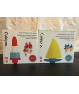 SET OF 2 CUISIPRO SNAP-FIT POP MOlLDS ROCKET &amp; SAILBOAT NEW IN BOX 12 MOLDS - $31.47 CAD