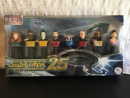 STAR TREK 25TH ANNIVERSARY PEZ COLLECTOR&#39;S SERIES LIMITED EDITION DISPEN... - £11.44 GBP