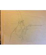 Disney The Sword In The Stone Animation Production Drawing Wizard Merlin... - $1,577.81 CAD
