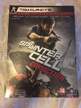 Tom Clancy&#39;s Splinter Cel Coniviction Prima Strategy Game Guide 2010 Pc Xbox 360 - £6.86 GBP