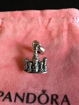Genuine Pandora Silver St Basil&#39;s Cathedral Moscow Dangle Charm RTD NEW 791141 - £34.21 GBP