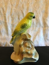 VINTAGE 1950's  CERAMIC CANARY BIRD FIGURINE MADE IN BRAZIL #201B BEAUTIFUL! - $28.84