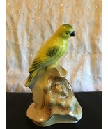 VINTAGE 1950&#39;s  CERAMIC CANARY BIRD FIGURINE MADE IN BRAZIL #201B BEAUTI... - $28.84