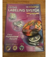 Avery CD Stomper Pro CD/DVD Labeling System For PC &amp; Mac 600 Labels  - $46.28 CAD